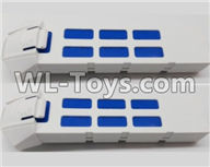 Wltoys Q696 Parts-08-02 7.4V 2600mAh Battery(2 pcs),Wltoys Q696 RC Quadcopter Drone Spare Parts Accessories,Wltoys Model Q696 Replacement Accessories