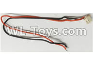 Wltoys Q696 Parts-14-01 Q393-11 Front motor cable with socket assembly,Wltoys Q696 RC Quadcopter Drone Spare Parts Accessories,Wltoys Model Q696 Replacement Accessories