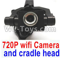 Wltoys Q696 Parts-40 Q696-E-001 720P WIFI Camera unit with hollow cup cradle head group,Wltoys Q696 RC Quadcopter Drone Spare Parts Accessories,Wltoys Model Q696 Replacement Accessories