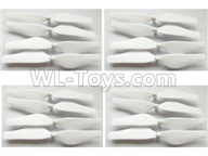 Wltoys Q818 Parts-Propellers,Rotor blades(16pcs)-Q838-E-15,Wltoys Q818 Parts,Wltoys Q818 RC Drone Parts