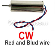 Wltoys Q818 Parts-Main motor with Red and Blue wire(1pcs-CW,Clockwise)-Q838-E-17,Wltoys Q818 Parts,Wltoys Q818 RC Drone Parts