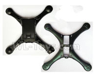 Wltoys-Q838-E Body shell cover Parts(Upper+ Bottom)-Black,Wltoys Q838-E Parts,Wltoys Q838-E RC Drone Parts