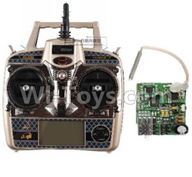 Wltoys V383 Spare parts-11 Transmitter & Circuit board,Wltoys V383 RC Quadcopter Drone Spare Parts Accessories,Wltoys Model V383 Replacement Accessories