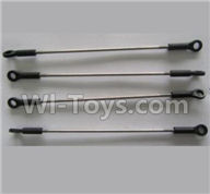 Wltoys V383 Spare parts-28 link rod parts group(4pcs),Wltoys V383 RC Quadcopter Drone Spare Parts Accessories,Wltoys Model V383 Replacement Accessories