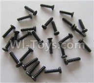 Wltoys V383 Spare parts-54 screws 3,Cross recessed pan head screws(ST2X8PB)-Total 26pcs,Wltoys V383 RC Quadcopter Drone Spare Parts Accessories,Wltoys Model V383 Replacement Accessories