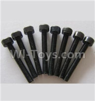 Wltoys V383 Spare parts-57 screws 7(M3X18HMO)-Total 8pcs,Wltoys V383 RC Quadcopter Drone Spare Parts Accessories,Wltoys Model V383 Replacement Accessories