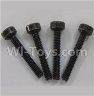 Wltoys V383 Spare parts-60 Screws 10,inner hexagon Machine Teeth screws(M2x13)Total 4pcs,Wltoys V383 RC Quadcopter Drone Spare Parts Accessories,Wltoys Model V383 Replacement Accessories