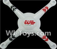 Wltoys V686 V686G V686K parts-01 Upper shell,Upper cover For Wltoys V686 V686G Quadcopter parts,V686 Drone Spare parts