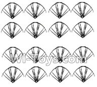 Wltoys V686 V686G V686K parts-08 Outer protect frame(16pcs) For Wltoys V686 V686G Quadcopter parts,V686 Drone Spare parts