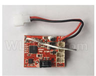Wltoys V911S Parts-02 V911S.0002 Circuit board,Receiver board,Wltoys V911 RC Helicopter spare parts accessories,2.4G 4CH 6-Aixs Gyro Flybarless WLtech V911S Parts