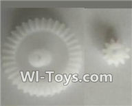 Wltoys V950 Spare-Parts-29 Tail main gear & Small Tail horizontal gear,Wltoys V950 RC Helicopter Spare Parts Brushless Wltoys V950 Parts Replacement Accessories