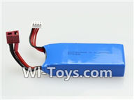 Wltoys V950 Spare-Parts-34-01 11.1V 1500MAH Battery(1PCS),Wltoys V950 RC Helicopter Spare Parts Brushless Wltoys V950 Parts Replacement Accessories