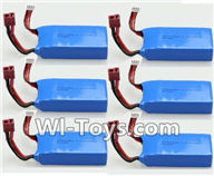 Wltoys V950 Spare-Parts-34-03 11.1V 1500MAH Battery(6PCS),Wltoys V950 RC Helicopter Spare Parts Brushless Wltoys V950 Parts Replacement Accessories