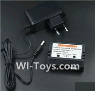 Wltoys V950 Spare-Parts-35-01 Charger and balance charger Set-Can charge one battery at the same time,Wltoys V950 RC Helicopter Spare Parts Brushless Wltoys V950 Parts Replacement Accessories