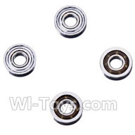 XK K124 Parts-38 Bearing for the main grip set unit(4pcs) For XK K124 helicopter Spare parts,EC145 6CH Flybarless RC Helicopter parts