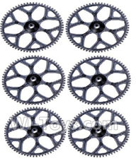 XK K124 Parts-40 Main gear(6pcs) For XK K124 helicopter Spare parts,EC145 6CH Flybarless RC Helicopter parts