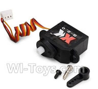 XK K124 Parts-44 Servo For XK K124 helicopter Spare parts,EC145 6CH Flybarless RC Helicopter parts