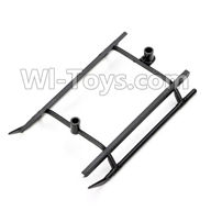 XK K124 Parts-49 Landing skid(1pcs) For XK K124 helicopter Spare parts,EC145 6CH Flybarless RC Helicopter parts