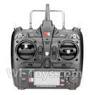 XK K124 Parts-54 Transmitter For XK K124 helicopter Spare parts,EC145 6CH Flybarless RC Helicopter parts