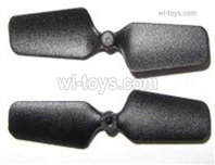 Wltoys XK K127 Tail Rotor blades Parts.V966.0020.Total 2pcs.XK EAGLE K127 RC Helicopter Replacement Accessories.
