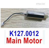 Wltoys XK K127 Main motor unit Parts.1pcs. K127.0012.XK EAGLE K127 RC Helicopter Replacement Accessories.