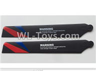 XK K130 Propellers Parts,Rotor blades(2pcs)-K130.0003,XK K130 parts,XK K130 Helicopter Parts