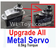 XK K130 Upgrade All Metal SERVO Parts-More Power(We will Modify the line and Give a sponge for free),XK K130 parts,XK K130 Helicopter Parts