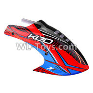 XK K130 Canopy Parts,Head cover-K130.0016,XK K130 parts,XK K130 Helicopter Parts