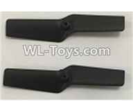 XK K130 Tail Rotor blades Parts(2pcs)-Black-K130.0018,XK K130 parts,XK K130 Helicopter Parts