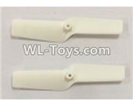 XK K130 Tail Rotor blades Parts(2pcs)-White-K130.0018,XK K130 parts,XK K130 Helicopter Parts