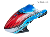 Wltoys XK K200 Parts Canopy,Head Cover.K200.0008.XK Force K200 RC Helicopter Replacement Accessories.
