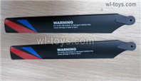 Wltoys XK K200 Parts Propellers,Rotor blades.K200.0005.Total 2pcs.XK Force K200 RC Helicopter Replacement Accessories.