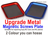 Wltoys XK K200 Parts Upgrade Metal Magnetic Screws Plate.2 Color you can choose.XK Force K200 RC Helicopter Replacement Accessories.