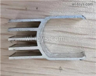 Wltoys XK K200 Parts Motor heat sink.K200.0021.The size is 22X13.5X10mm. The material is aluminum alloy.XK Force K200 RC Helicopter Replacement Accessories.