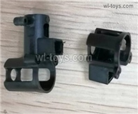 Wltoys XK K200 Parts Tail motor base set.K130.0020.Upper and Lower Tail motor sear cover.XK Force K200 RC Helicopter Replacement Accessories.