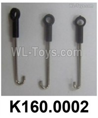 Wltoys K270 Parts K160.0002 Linkage Assembly.WLtoys XK K270 RC Helicopter Accessories,UH-60L Black Hawk,K270 Rescue helicopter spare parts
