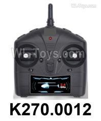 Wltoys K270 Parts K270.0012 Remote Control Set.WLtoys XK K270 RC Helicopter Accessories,UH-60L Black Hawk,K270 Rescue helicopter spare parts
