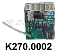 Wltoys K270 Parts K270.0002 Receiver Set.WLtoys XK K270 RC Helicopter Accessories,UH-60L Black Hawk,K270 Rescue helicopter spare parts