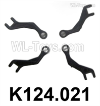 Wltoys K270 Parts K124.021 Linkage Set-duplicate-.WLtoys XK K270 RC Helicopter Accessories,UH-60L Black Hawk,K270 Rescue helicopter spare parts