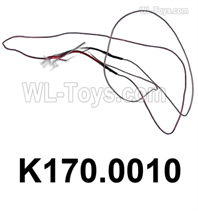 Wltoys K270 Parts K170.0010 Rear Light Set.WLtoys XK K270 RC Helicopter Accessories,UH-60L Black Hawk,K270 Rescue helicopter spare parts