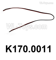 Wltoys K270 Parts K170.0011 Tail Motor Extension Cable Set.WLtoys XK K270 RC Helicopter Accessories,UH-60L Black Hawk,K270 Rescue helicopter spare parts