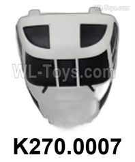 Wltoys K270 Parts K270.0007 Nose Cowling Set.WLtoys XK K270 RC Helicopter Accessories,UH-60L Black Hawk,K270 Rescue helicopter spare parts