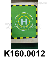 1Wltoys K270 Parts K160.0012 Helipad.WLtoys XK K270 RC Helicopter Accessories,UH-60L Black Hawk,K270 Rescue helicopter spare parts