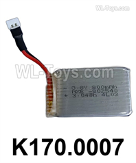 Wltoys K270 Parts K170.0007 Battery Set.WLtoys XK K270 RC Helicopter Accessories,UH-60L Black Hawk,K270 Rescue helicopter spare parts