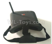 Wltoys XK X100 Parts-5.8G FPV Glasses(Black),Jaguar XK X100 Drone Parts,XK X100 Quadcopter Parts