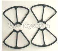 XK X130-T.0014-01 Spare Parts-Outer protect frame(4pcs),Wltoys XK X130-T RC Racing Drone Parts,X130-T RC Quadcopter Spare parts,X130T RC Drone parts