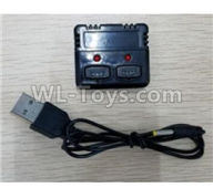 XK X130-T.0021-01 Spare Parts-Official USB Charger and Balance charger,Wltoys XK X130-T RC Racing Drone Parts,X130-T RC Quadcopter Spare parts,X130T RC Drone parts