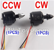 XK X380 Parts-17 2212 KV 950 Reversing-rotating Brushless Motor(CCW)-1pcs & 2212 KV 950 Rotating Brushless Motor(CW)-1pcs Spare Parts Accessories for Wltoys XK X380 RC Drone,RC Quadcopter Aircraft