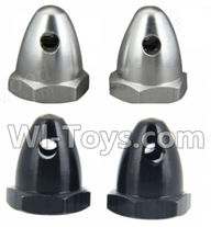 XK X380 Parts-20 bullet screw nut(4pcs-2X Black,2X Silver) Spare Parts Accessories for Wltoys XK X380 RC Drone,RC Quadcopter Aircraft