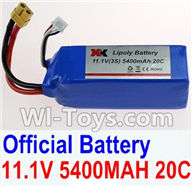 XK X380 Parts-23 Official 11.1V 5400MAH 20C Battery(1pcs) Spare Parts Accessories for Wltoys XK X380 RC Drone,RC Quadcopter Aircraft